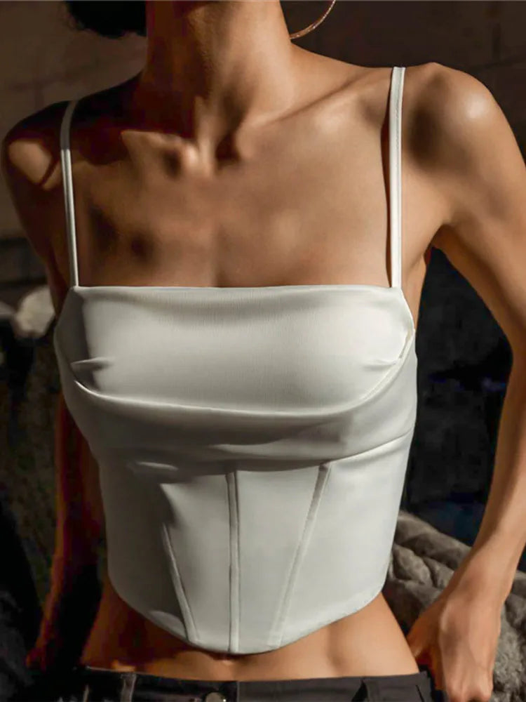 Corsetto Donna Bianco Elegante e Strutturato