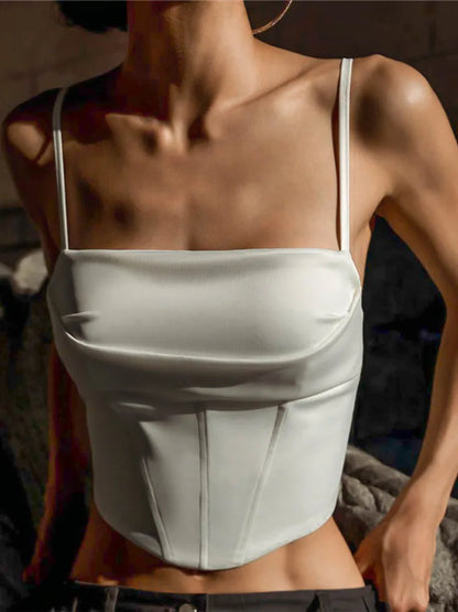 Corsetto Donna Bianco Elegante e Strutturato