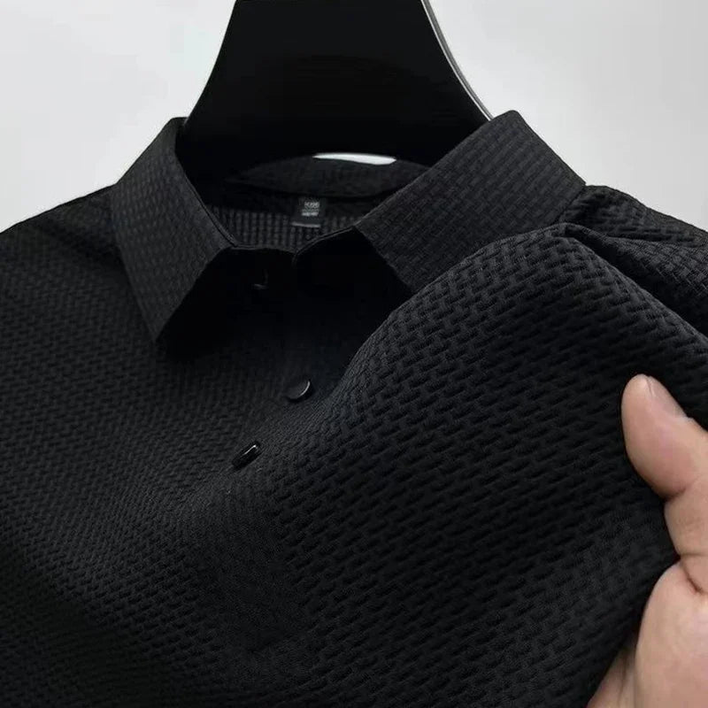 Polo Uomo Estiva a Maniche Corte con Stampa Floreale