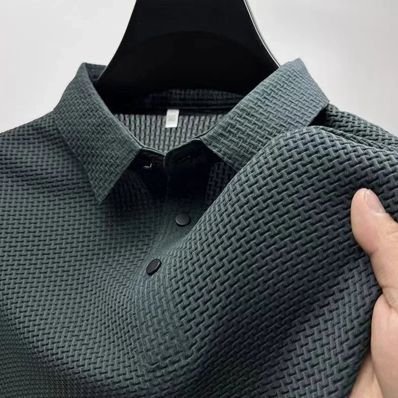 Polo Uomo Estiva a Maniche Corte con Stampa Floreale
